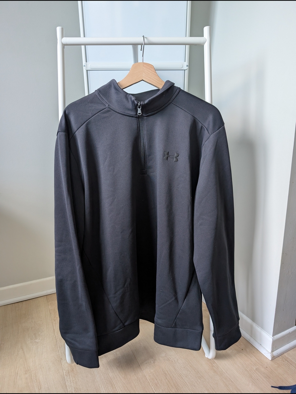 Under Armour Men's Dark Gray Half-Zip Performance Pullover